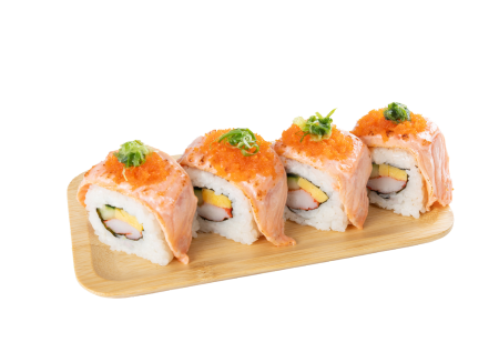 Mentaiko Salmon Roll